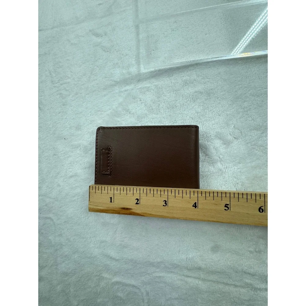 Quince‎ Money-Clip Wallet Men's Italian Chocolate Brown Leather Classic Handheld